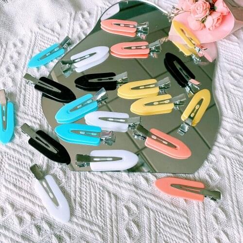 1 Pc Beauty Salon Seamless Hairpin Professional Styling Hairdressing Makeup Tools Hair Clips For Women Girl Headwear Accessory