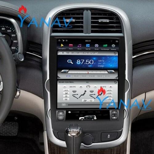 12.1 inch HD vertical screen auto GPS navigation radio player For-Chevrolet Malibu 2009-2013 car stereo multimedia video player