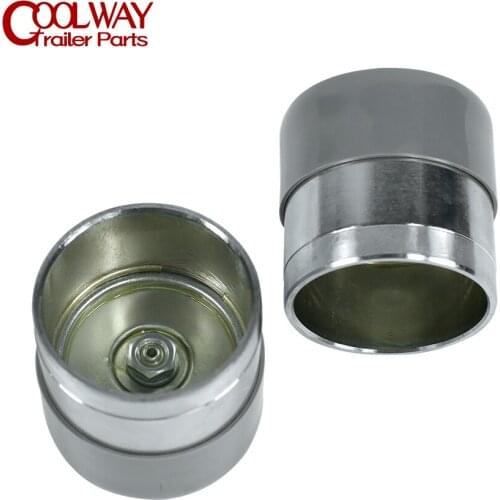 2pcs 1.98 Inch Trailer Bearing Buddies Protectors With Dust Caps Cover Caravan Boat RV Parts Accessories