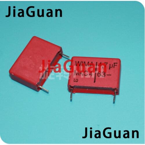 4PCS RED WIMA MKC4 4.7UF 63V PCM22.5 original new MKC-4 475/63V P22.5mm audio 475 hot sale 4.7uf/63v 4U7