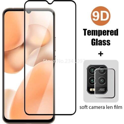9D Protective Glass Case for Xiaomi Mi Poco X3 NFC X2 M3 M2 F2 Pro C3 Screen Glass on Xiaomi Mi 10T Pro Lite 5G 10 9 9T SE Cover