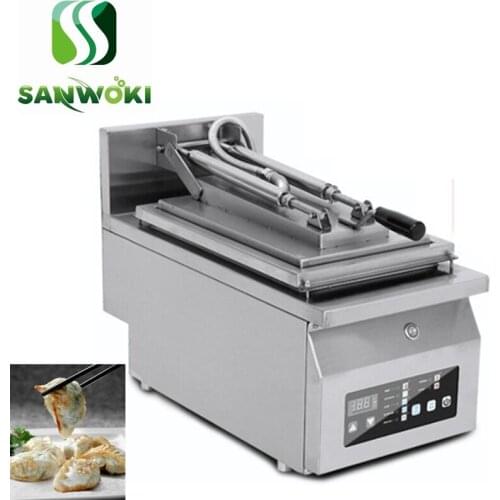 Fried dumpling machine Japanese style buns frying machine single-head Pot Machine Frying Pan Pancake Cooker Machine guotie maker