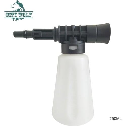 City Wolf car washer 250ml foam lance soap bottle for Makita Interscol AR Micheline Black&Deck garden cleaning car accessories