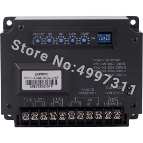 Factory! Kutai Speed controller EG3000 use for stabilize brushless genset part