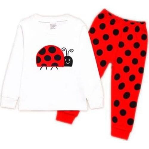 New Children Pajama Set Girl Clothing 2-7Y Kids Cartoon Pijamas Suits Boys Sleepwear Baby Pyjamas Nightwear L053