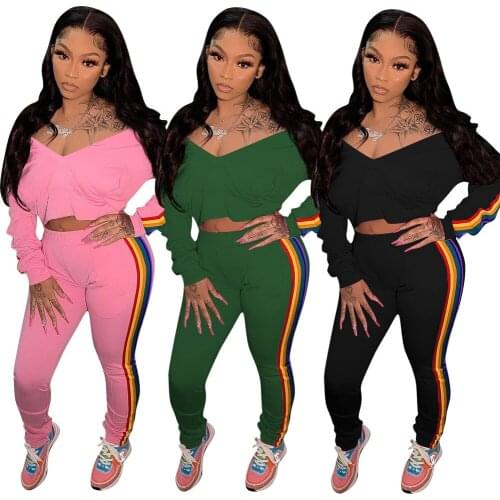 Sexy baby 001--Womens clothing new style urban fashion casual solid color webbing strapless long sleeve two-piece suit