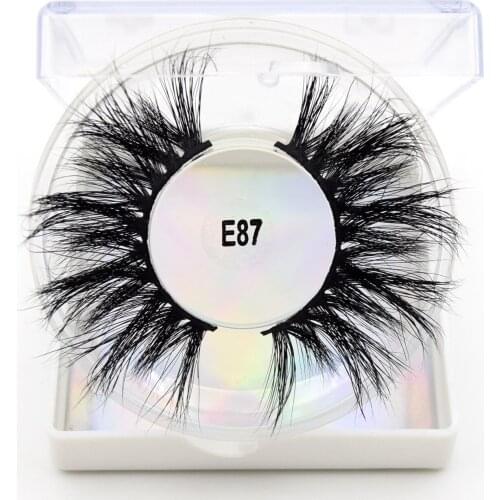 Visofree 25mm Lashes 5D Mink Eyelashes Dramatic Long Mink Lashes Lightweight Fluttery False Eyelashes Makeup 3D Mink Lashes