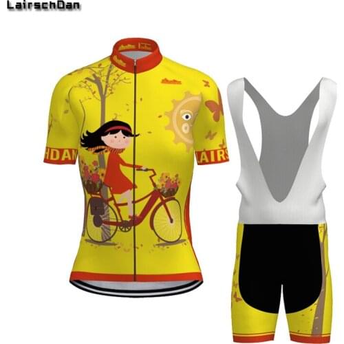 SPTGRVO 2020 funny cycling jersey set team cycling clothing ladies cycling woman bicycle clothes mtb suit maillot cyclisme femme