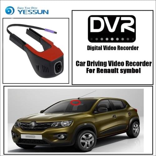 YESSUN for Renault symbol Car Driving Video Recorder DVR Mini Control APP Wifi Camera FHD 1080P Registrator Dash Cam