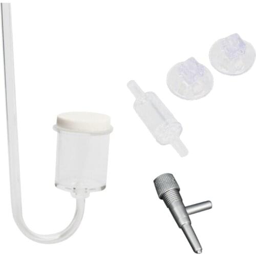 2021 New CO2 Diffuser Atomizer High Transparent Plastic To Increase CO2 Saturation For Aquariums Of Different Sizes