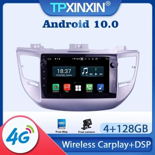 128G Android 10 For Toyota Hilux 2016 -2019 Car Radio Multimedia Video Player Navigation Stereo GPS accessories Auto 2din no DVD