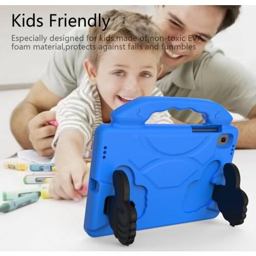 Case for Samsung Tab A7 10.4 SM-T500 EVA kids cover for Galaxy Tab S6 T860 / S5E T720 / S6 lite nontoxic Shock Proof stand coque