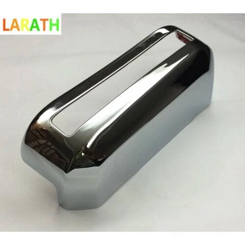 Car body detector ABS chrome back Rear license frame plate trim bumper For Toyota Prado FJ150 2010 2011 2012 2013 2014 2015 2016