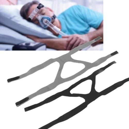 CPAP Elastic Anti-snoring Headband Washable Respirator Mask Head Belt Breathable Universal Nasal Mask Face Mask Strap Medical
