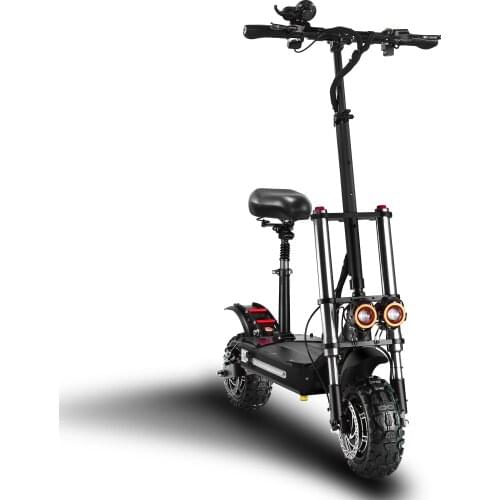 Electric Scooter 85km/h 70km Dual motor &Hydraulic Brake 60V 26ah battery Limousine