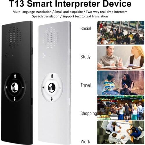 Intelligent Translator Voice Synchronous Translation Machine For Multi-language Timely Translation