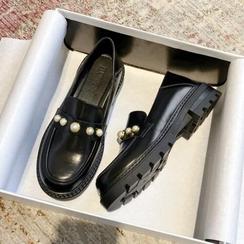 JUNHAOTONG Leather Pumps