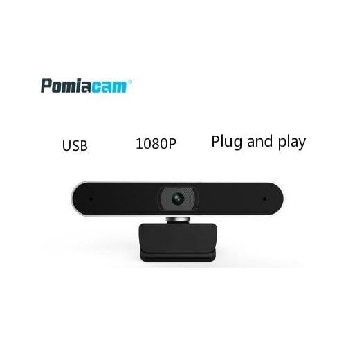 Mini Camera A30 1080P HD Webcam Plug and Play Webcam Drive Free 30FPS Web Cam 360 Rotation Monitor for Meeting Skype Whatsapp