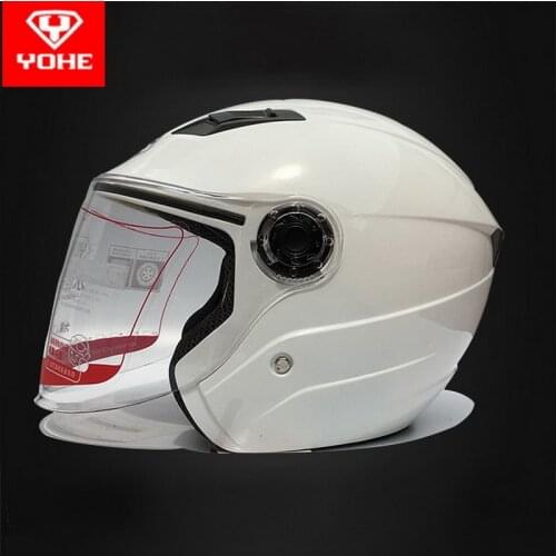 ABS YOHE Motorcross Helmets summer half face Motorcycle helmet Motorbike MOTO helmets YH-837 size M L XL XXL