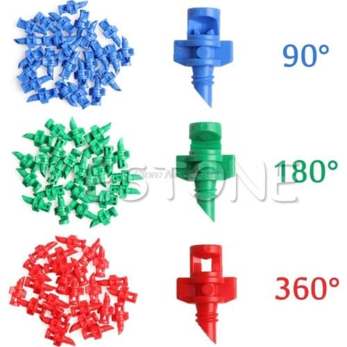 25Pcs 90/180/360 degree Sprayer Nozzle Jet Mister Cloning Machine Hydroponic Hot Dropshipping