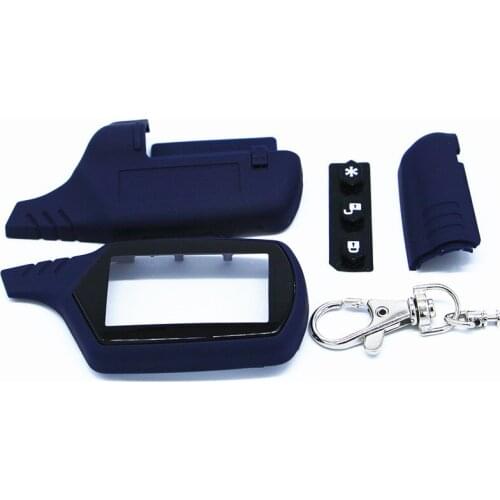 NFLH -Starline A91 case Keychain for starline A91 A61 B9 B6 LCD remote control with lining auto alarm