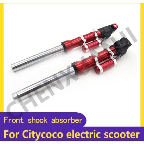 Front Shock Absorber For Citycoco Electric Scooter Front and Back Shock Absorber 455MM Motorcycle Front Forks Shock Absorbers