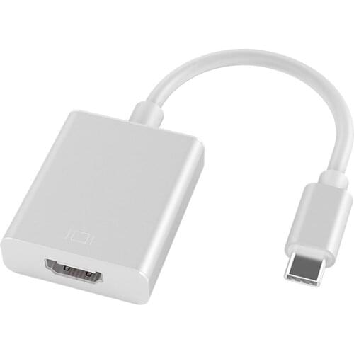 Support 4K USB 3.1 Type C to HDMI Cable Adapter