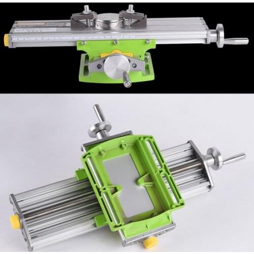 Upgraded Version 6330 Mini Electric Drill Stand Installation Micro Multi-function Milling Machine Cross Slide DIY Table Stand