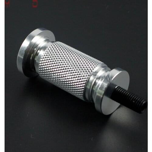 Silver Motorcycle CNC Shifter Peg Custom Shift Pegs Aluminum Footrest for Harley Touring Chopper Road King Bobber Dyna Softail