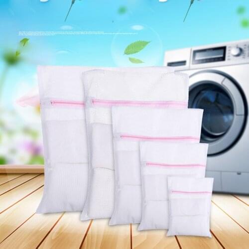Mesh Laundry Bag Delicates Laundry Bag Large Laundry Wash Bag with New Honeycomb Mesh Ligerie Net Bags for Washing