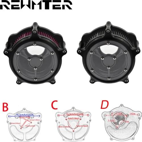 Air Filter Cleaner Intake Motorcycle CNC Crafts For Harley Touring Road Glide 08-16 Touring 00-07 Softail 18 Dyna FXDLS 2017