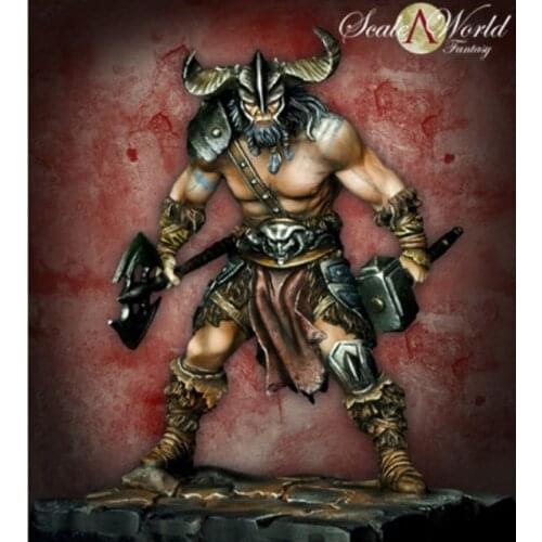 1/24 75mm Brock Knight ancient 75mm toy Resin Model Miniature resin figure Unassembly Unpainted