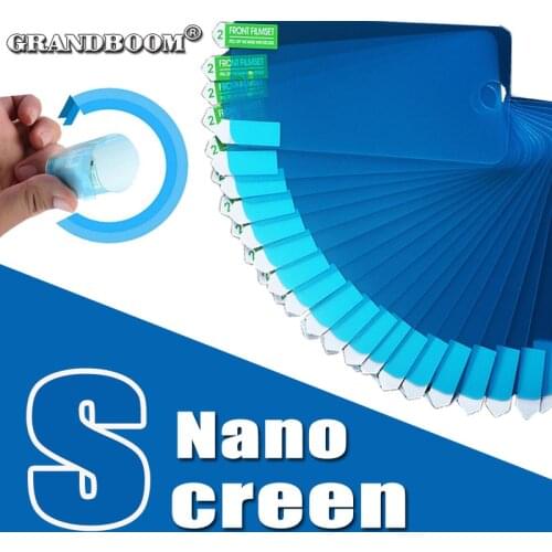 10pcs Nano Soft Clear Screen Protector Explosion-proof Scratch Film Guard For iPhone 12 Mini 11 Pro Max XS XR X 8 7 6 6S Plus SE