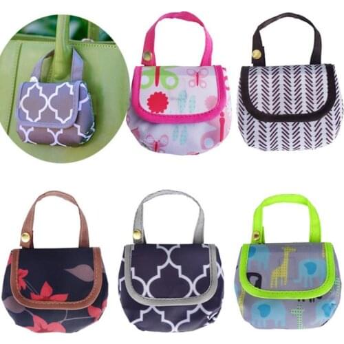 2019 Baby Diaper Bags Portable Nappy Pacifier Snacks pocket money Storage Bag print Diaper Bag Infant stroller bags SN2986