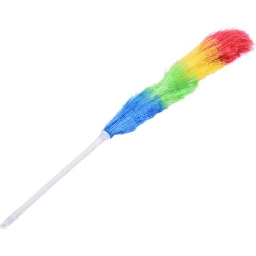 2020 New Long Soft Magic Feather Duster Household Colorful Cleaning Dust Dusters for Cabinets Cosets Wardrobes