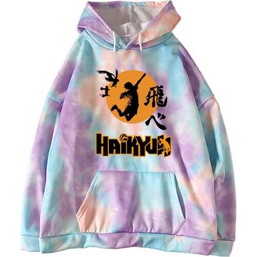 3D Hoodies Women/Men Haikyuu Karasuno Fly High Funny Long Sleeve Hooded Sweatshirt Men Hoodies