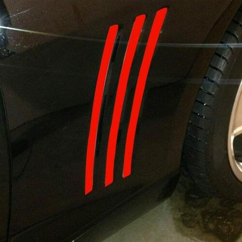 6pcs/set Car Decal Inlay Sticker L&R Side Vent Insert Stripe Covers Exterior Accessories For Chevy Camaro 2010-2015
