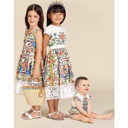 Bealaholly High-end Customized Digital Princess Dress with Suspender for Children 3-8 Years Old Dress Elegant