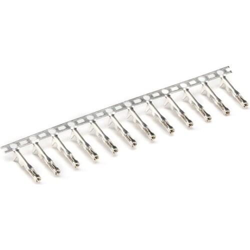 Free shipping 500PCS 2.54mm Female Pins Long Dupont Head Reed