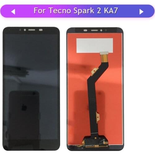 For Tecno KA7 LCD Display Touch Screen Digitizer Complete Assembly Replacement