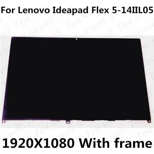 14'' FHD Screen Display Panel Touch Digitizer Glass Assembly 5D10S39642 5D10S39641 for Lenovo Ideapad Flex 5-14 Flex 5-14IIL05