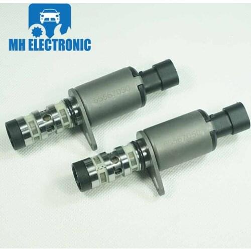 MH Electronic for OPEL ZAFIRA VAUXHALL ASTRA INSIGNIA CHEVROLET CRUZE 2pcs/lot Valve Variable Timing Solenoid 55567050 VVT