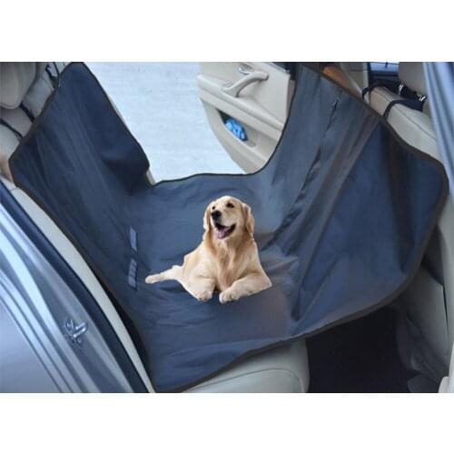 FOCUSIGN Adjustable Waterproof Pet Dog Cushion Pad Car Bench Double Seat Cover Dogs Cushion Protect Pet Products oxford cloth