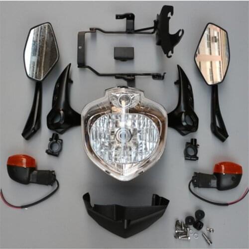 FZ-6N 07-10 08 09 Motorcycle Headlight Set Headlamp Head Light Lamp Assembly For Yamaha FZ6 FZ6N FZ 6N 2007-2010 2008 2009