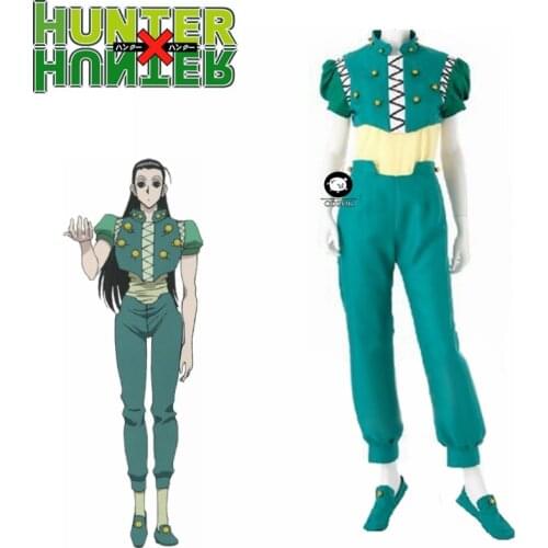 Cartoon Hunter X Hunter Illumi Zoldyck Irumi Zorudikku Cosplay Costume Uniform Custom Made Any Size