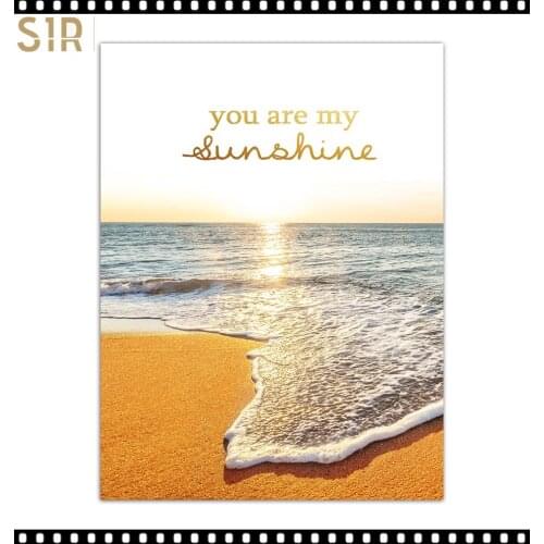 Beautiful Beach HD Canvas Painting Wall Art Print Poster Picture Decorative Painting Living Room Home Decoration Anime Poster