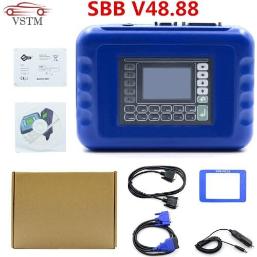 Best Price!!!SBB V48.99 SBB Pro2 V48.88 Auto Key Programmer Support Cars to 2018 Replace SBB V46.02 v33.02 SBB Key Programmer