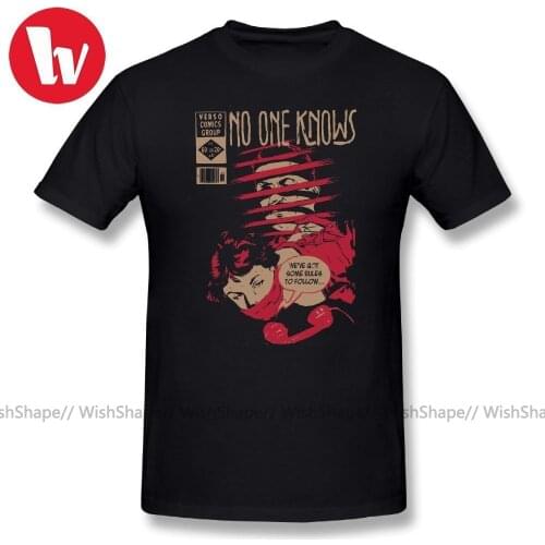 Queens Of The Stone Age T-Shirt Men Print No One Knows Cartoon Print T Shirt Short Sleeve Male T-Shirts Graphic Music Tee Shirt