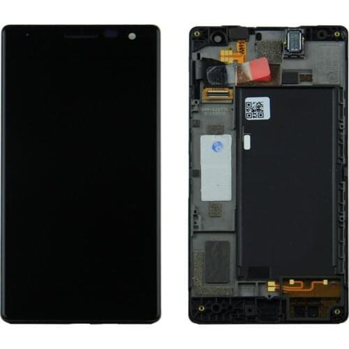 Original Quality For Nokia Lumia 730 735 LCD Display With Touch Screen Digitizer Assembly With Frame For NOKIA 730 LCD Display