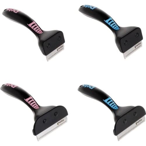 Pet Comb Hair Remover Trimmer Grooming Dog Cat Puppy Kitten Deshedding Brush Safe Removal Beauty Professional Supplies